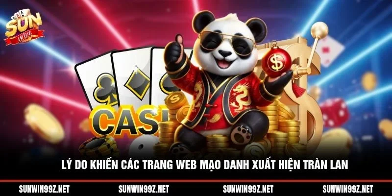 Lý do khiến các trang web mạo danh xuất hiện tràn lan 